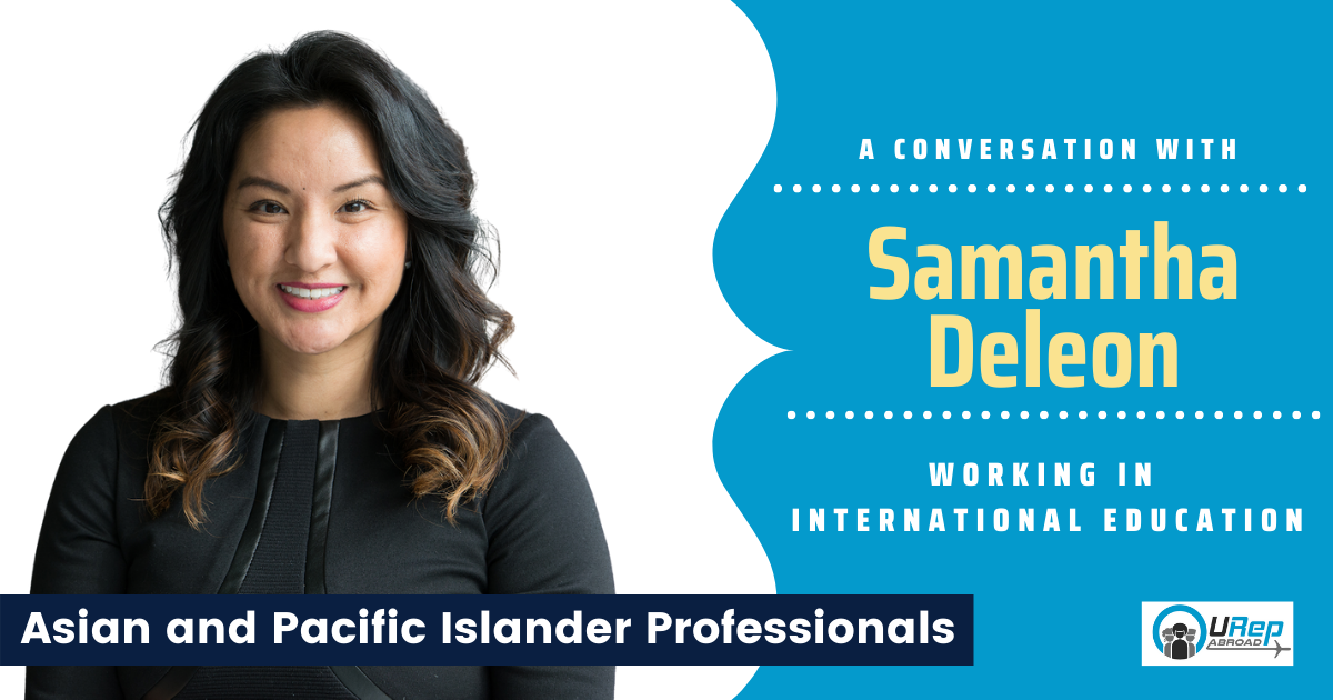 A Conversation with Samantha Deleon: Filipino-American in International Education